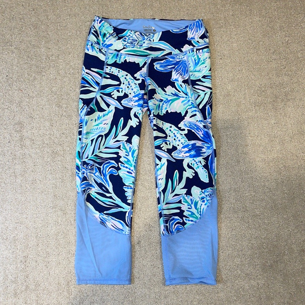 EUC Lilly Pulitzer Luxletic crop leggings